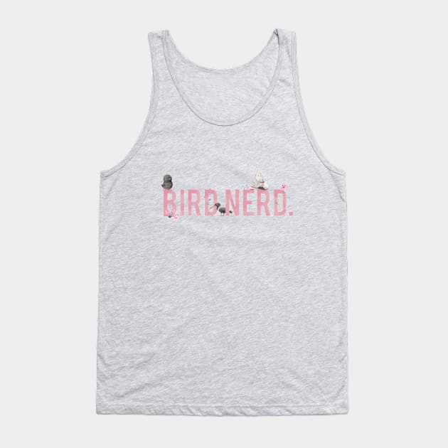 For all the Bird Nerd's and Wingspan Game Players Tank Top by Graphics Gurl